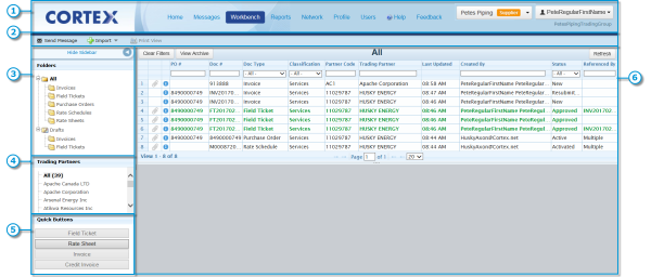 Navigating the Cortex Workbench